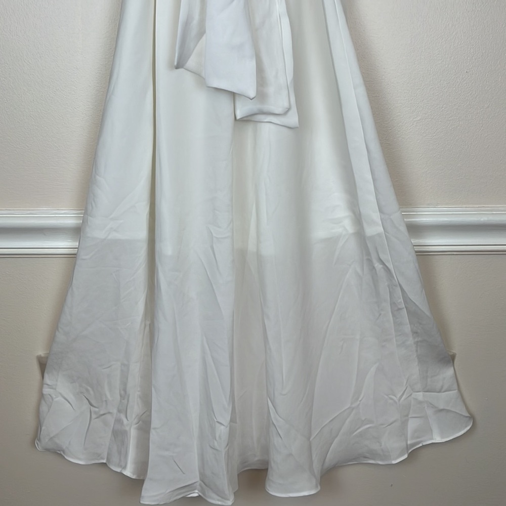 Hello Molly White Midi Slip Dress, Size XS, Bridal or Wedding events - Picture 10 of 14